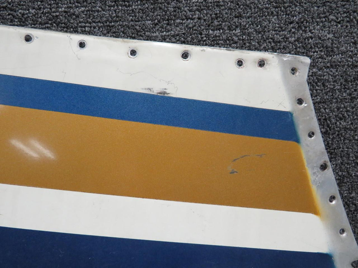 Mooney Aircraft Parts & Accessories 3388 Mooney M20C Fuselage Front Side Skin RH (Striped) (Elongated Holes)