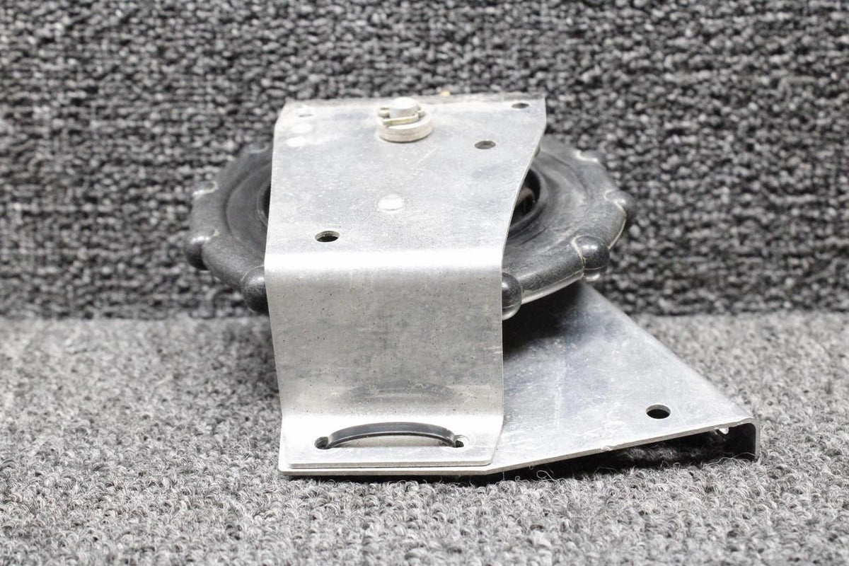 Cessna Aircraft Parts 1913052-1 Cessna 177B Stabilator Trim Wheel Assembly with Bracket (Bent)