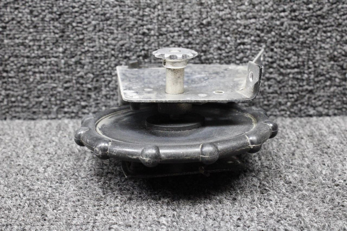 Cessna Aircraft Parts 1913052-1 Cessna 177B Stabilator Trim Wheel Assembly with Bracket (Bent)