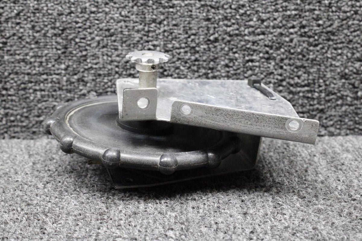 Cessna Aircraft Parts 1913052-1 Cessna 177B Stabilator Trim Wheel Assembly with Bracket (Bent)