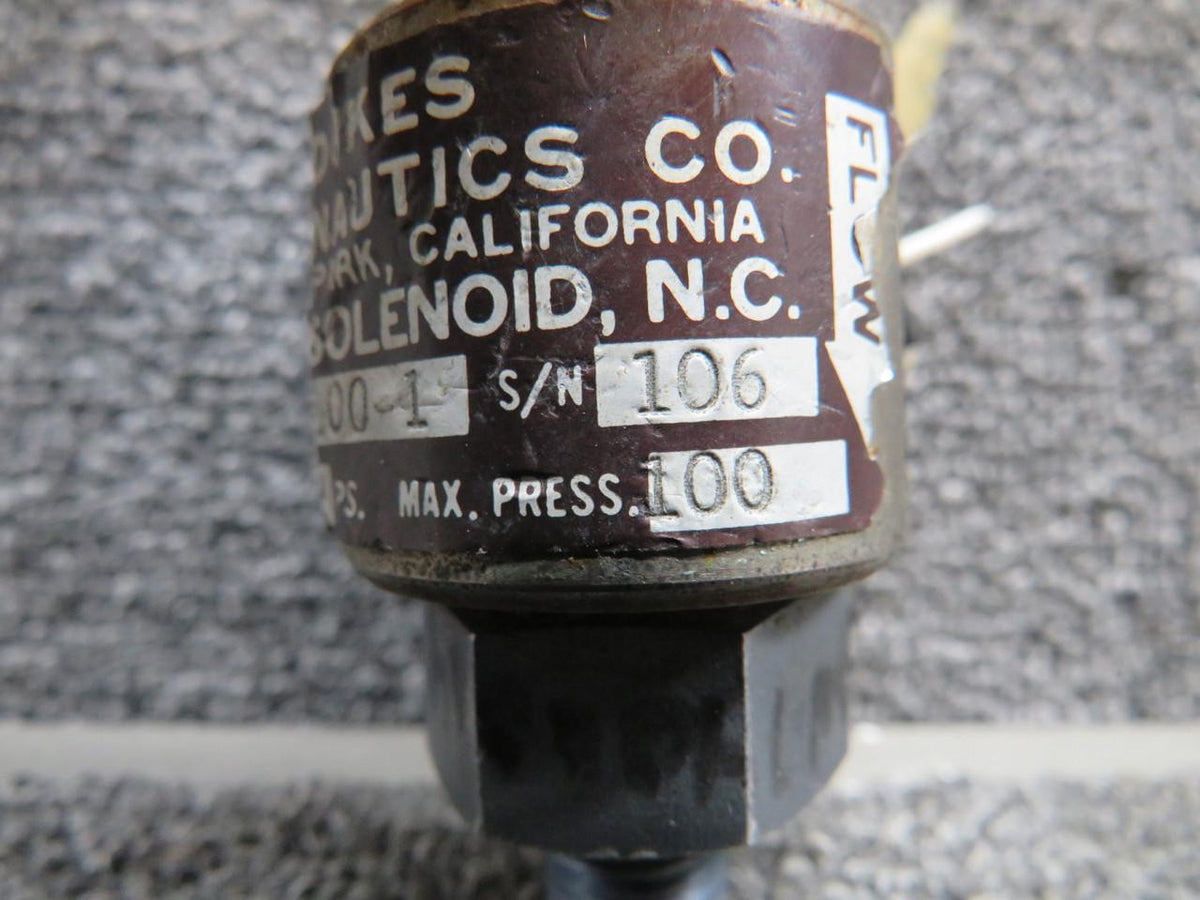 Dukes 3415-00-1 Dukes Valve Solenoid (Volts: 24, Amps: 6) (Max Press: 100) (Rust)