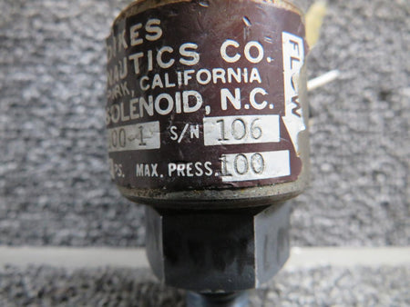 Dukes 3415-00-1 Dukes Valve Solenoid (Volts: 24, Amps: 6) (Max Press: 100) (Rust)