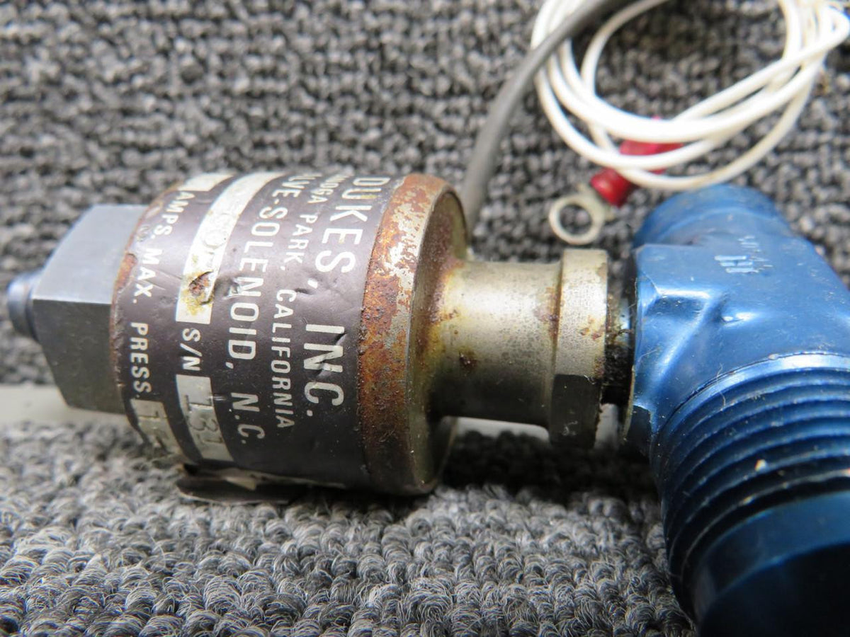 Dukes 3415-00-1 Dukes Valve Solenoid (Volts: 24, Amps: 6) (Max Press: 150) (Rust)