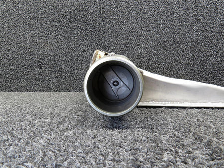 LearJet 2619174-13 Learjet Duct Adapter Assembly with Pneumatic Check Valve (Dented)