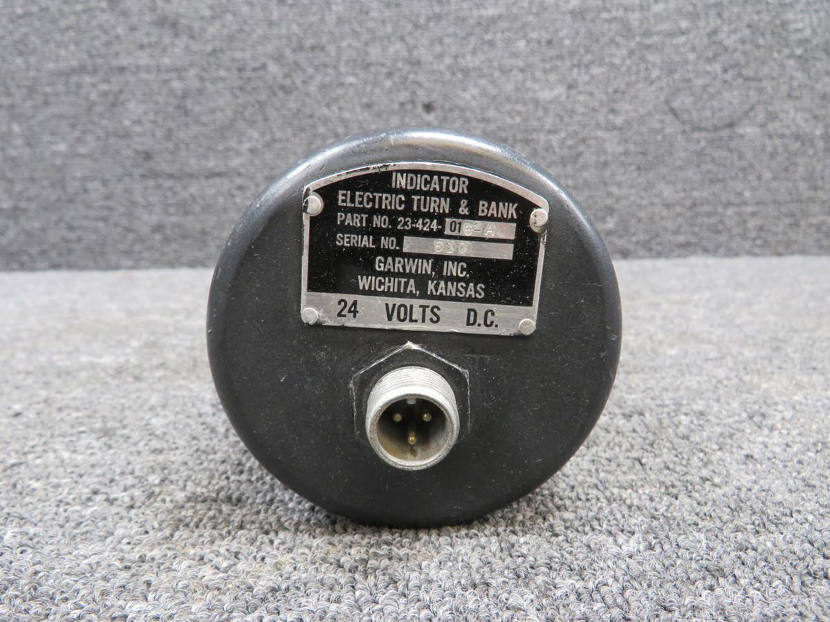 23-424-016-A Garwin Turn and Bank Indicator (Inoperable) (Core) (Volts: 24)