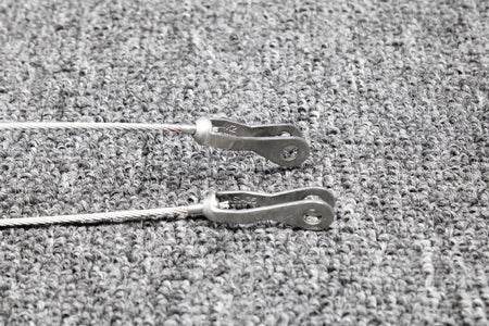 Cessna Aircraft Parts 0713070-9, 0510105-70 Cessna 177B Parking Brake Bellcrank Assembly w Cable