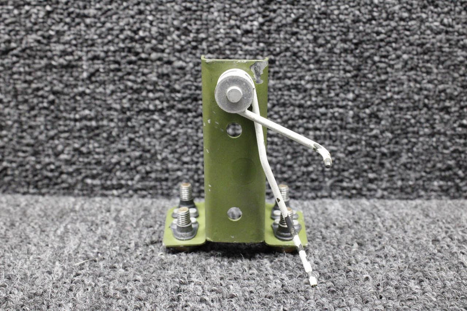 Cessna Aircraft Parts 0713643-4 Cessna 177B Rudder Trim Wheel Indicator and Bracket