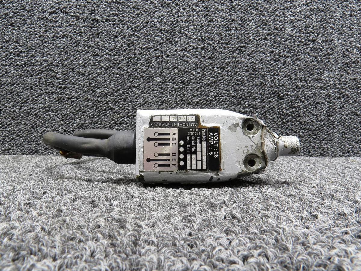 Dassault Falcon A1-23870 Dassault Falcon 20 Selector Switch with Mods (28V) (5A)