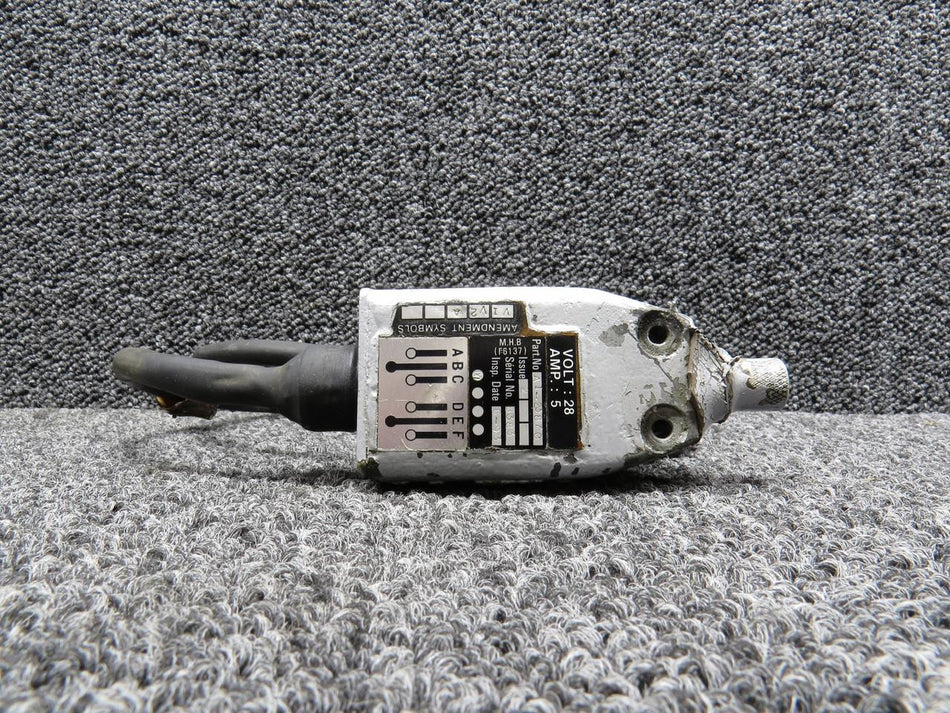 Dassault Falcon A1-23870 Dassault Falcon 20 Selector Switch with Mods (28V) (5A)