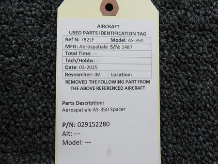 Aerospatiale 0292152280 Aerospatiale AS-350 Spacer