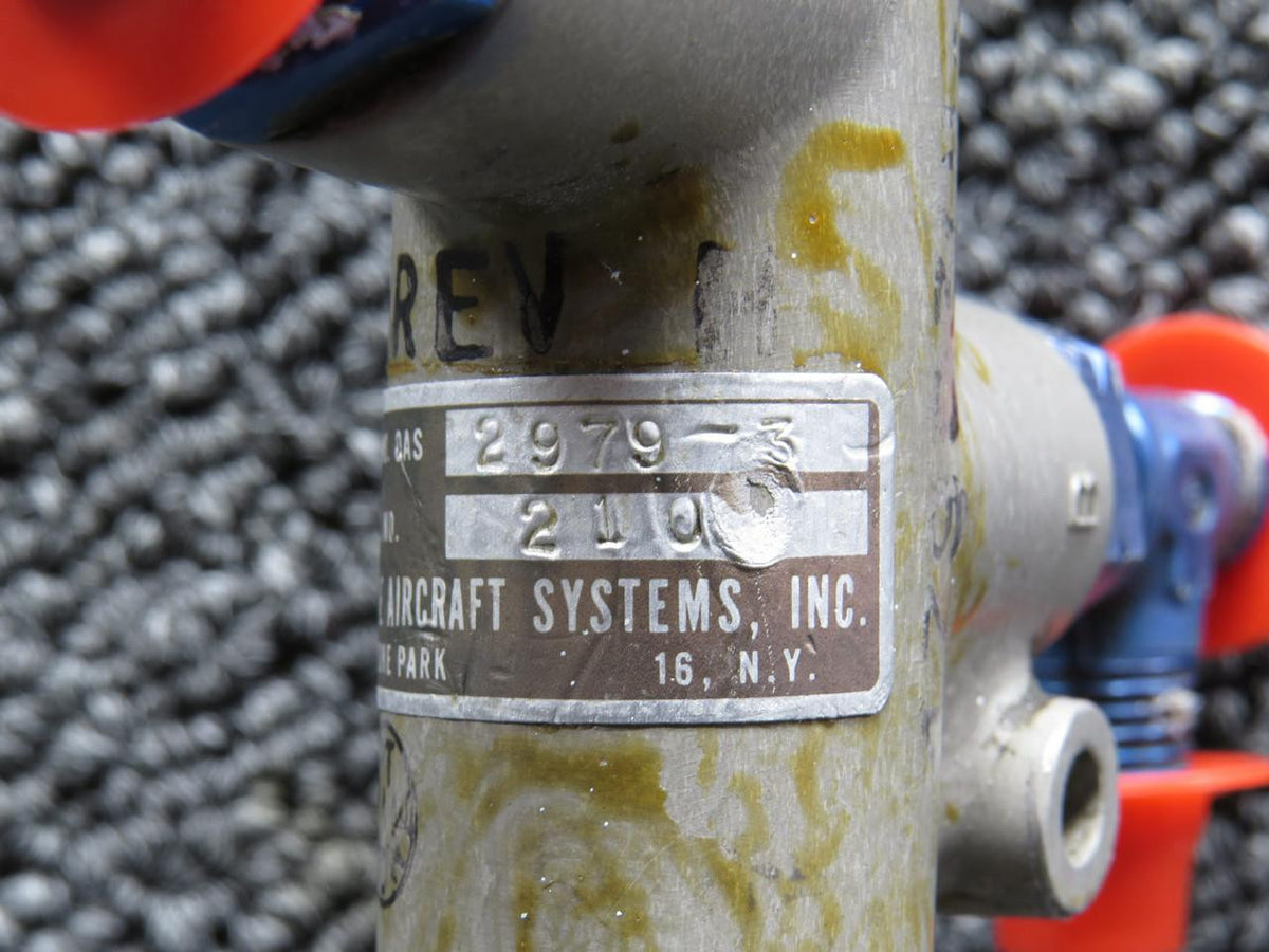 Ozone AOS2979-3 Ozone Aircraft Systems Hydraulic Valve (Dried Glue)