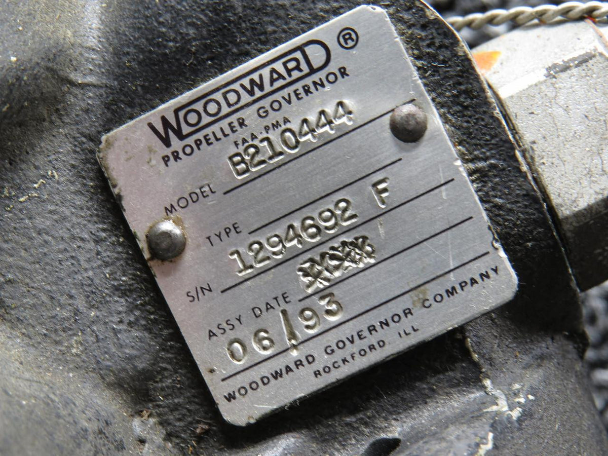 Woodward B210444 (Use: 0750101-70) Woodward Propeller Governor