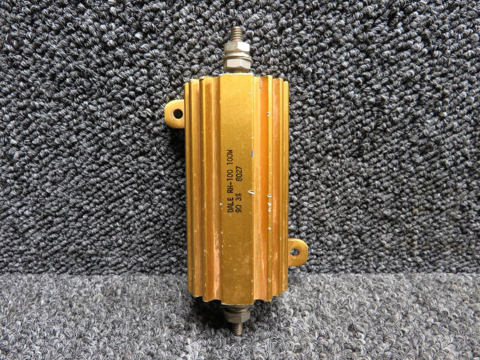 Dale RH-100 (Alt: 8027) Dale Resistor (Watt: 100, OHMS: 9 with 3% Tolerance)