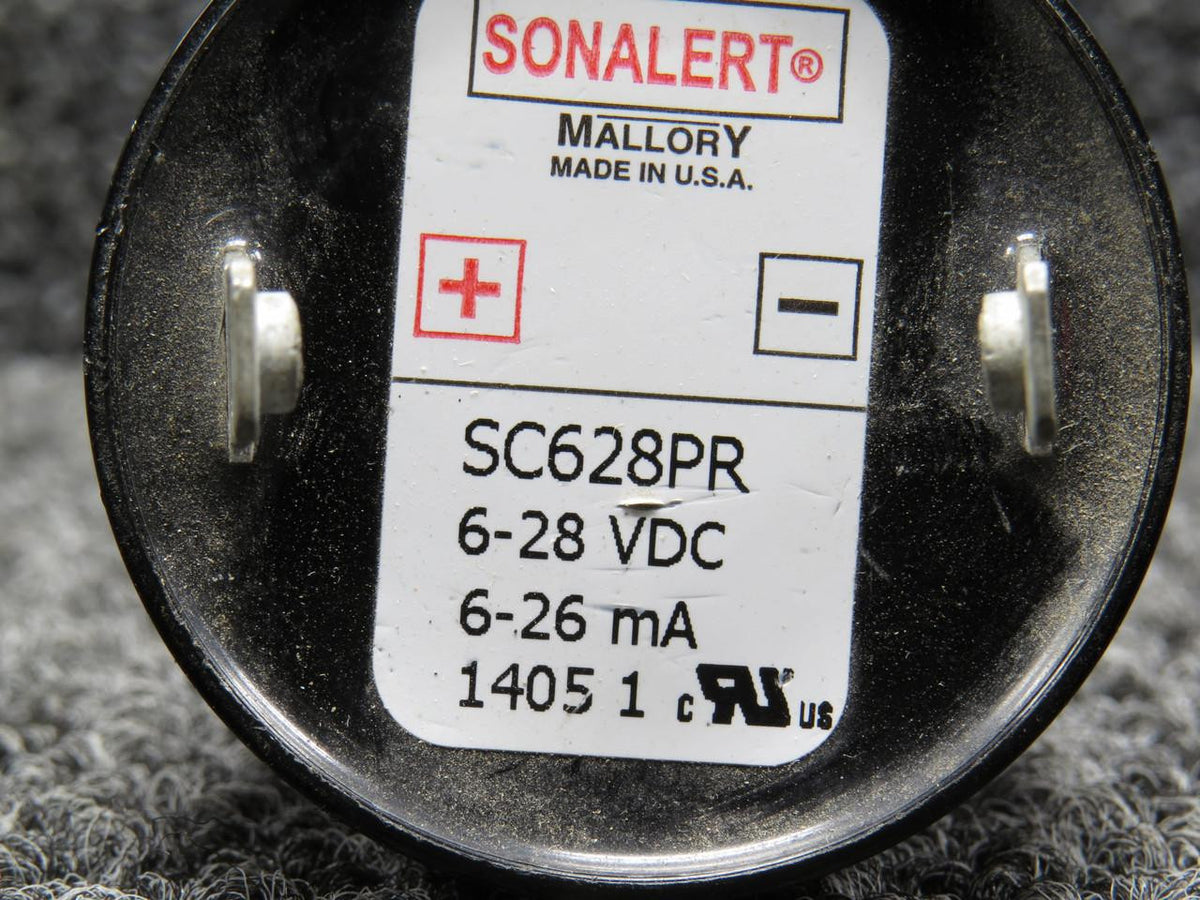 Mallory SC628PR Mallory Sonalert Warning Horn (6-28V)