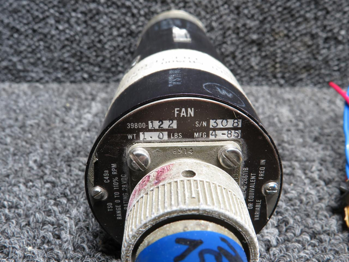 Intercontinental 39800-122 Intercontinental Fan Tachometer Indicator and Modifications