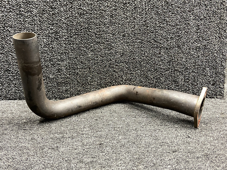 9954100-5 (Alt: 1754008-3) Lycoming O-360-A1F6 Exhaust Riser Aft LH (Probe Hole)