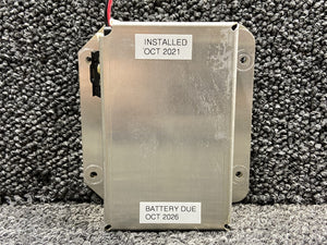 GS-46 Emergency Beacon Battery with Mounting Tray (Battery Due: 10-2026)