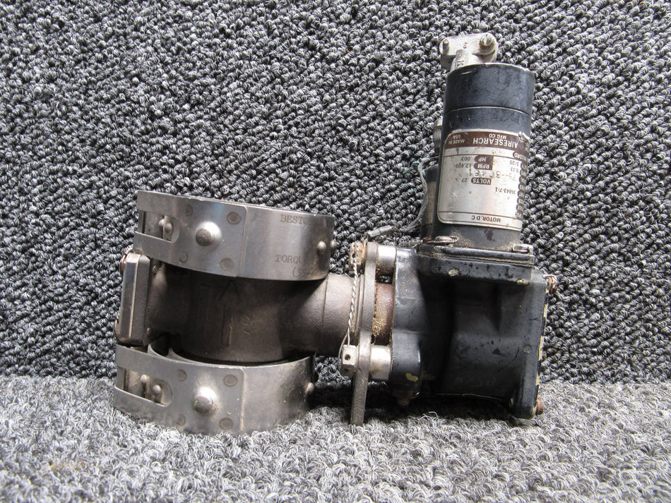 540158-10-1 Airesearch Rotary Actuator with Motor and Valve