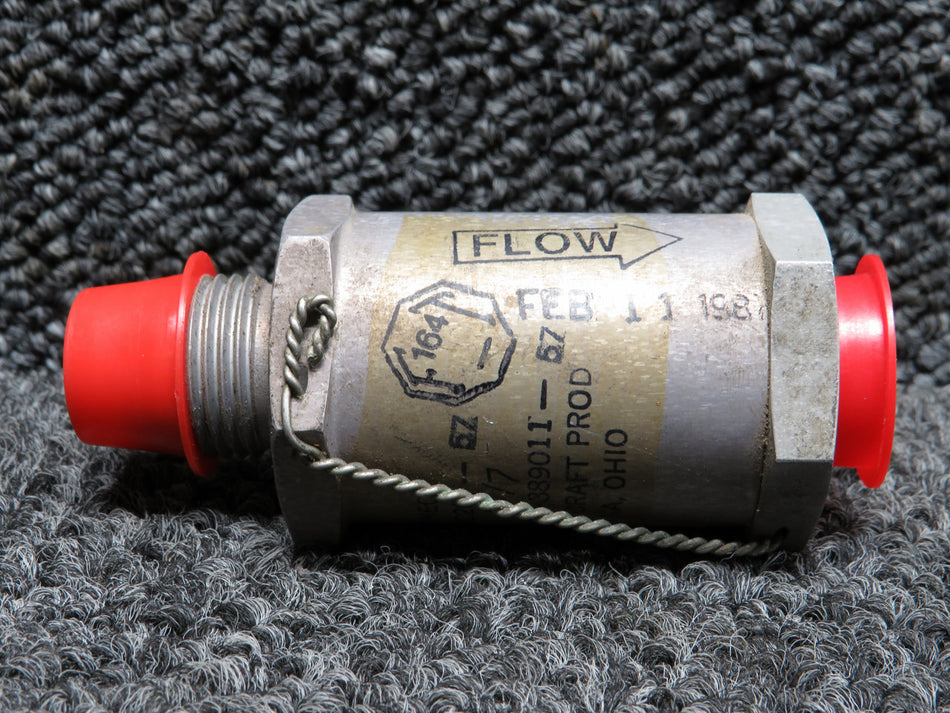 101-389011-57 Beechcraft KA-200 Allen Check Valve