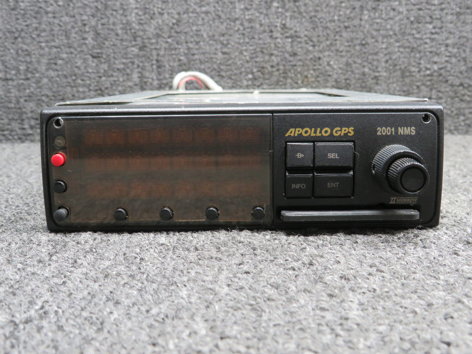 430-0267-300 II Morrow Apollo 2001 GPS Display with Tray, Mods (Damage)