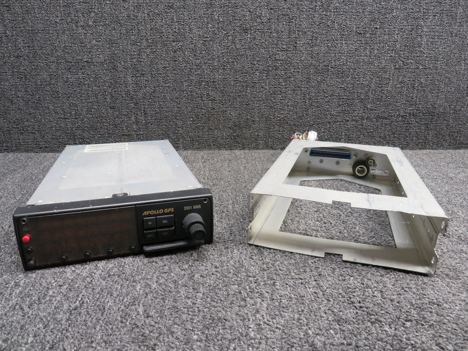 430-0267-300 II Morrow Apollo 2001 GPS Display with Tray, Mods (Damage)