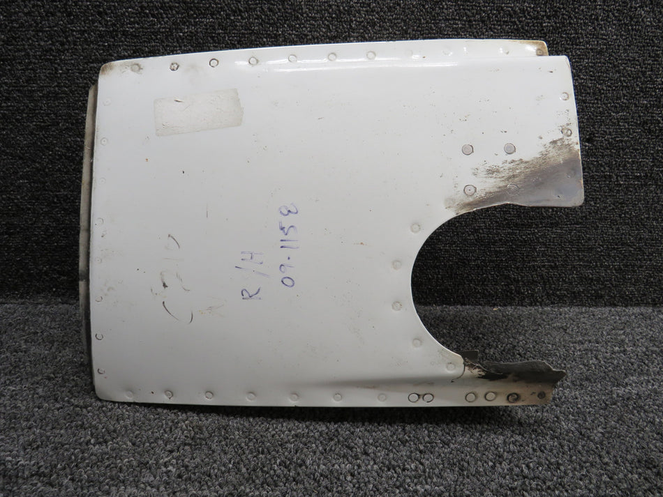 1213070-4 Cessna 210 Cowl Flap Door Assembly RH (Cracked)