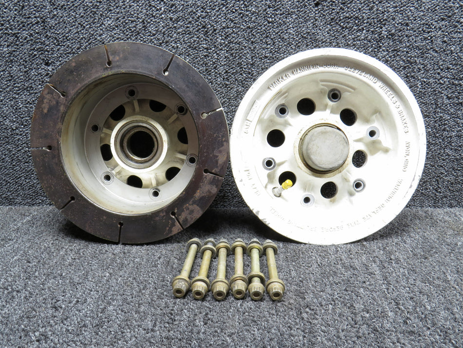 40-289 Cleveland Wheels & Brakes 18x 5.5 Main Wheel Assembly with Extension Ring