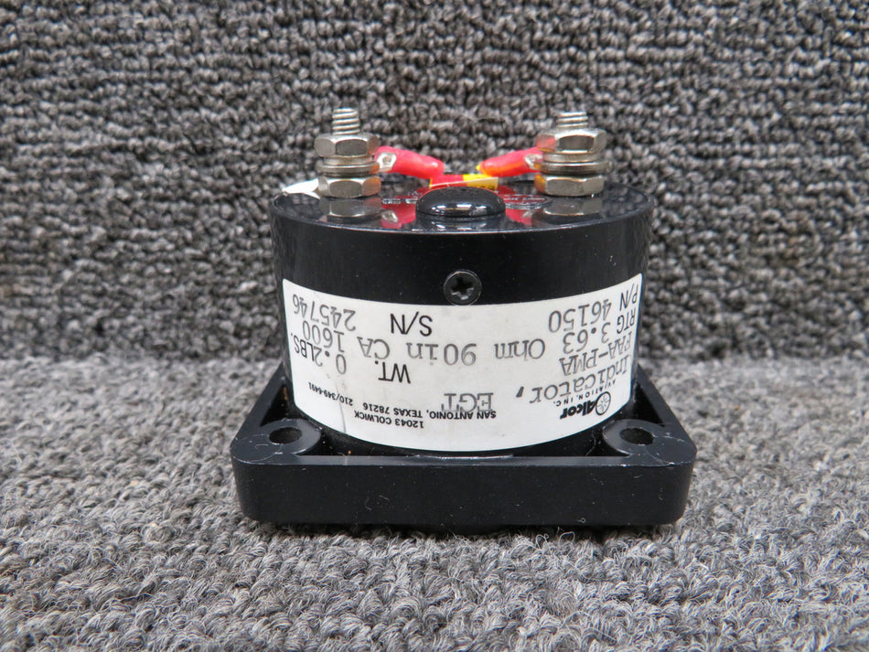 46150 Alcor Aviation Exhaust Gas Temperature Gauge with Yellow Indicator Needle