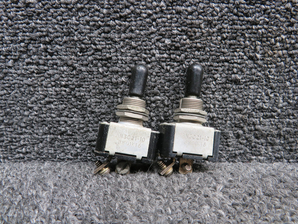 AN3021-10 Cutler Hammer Toggle Switch Set of 2