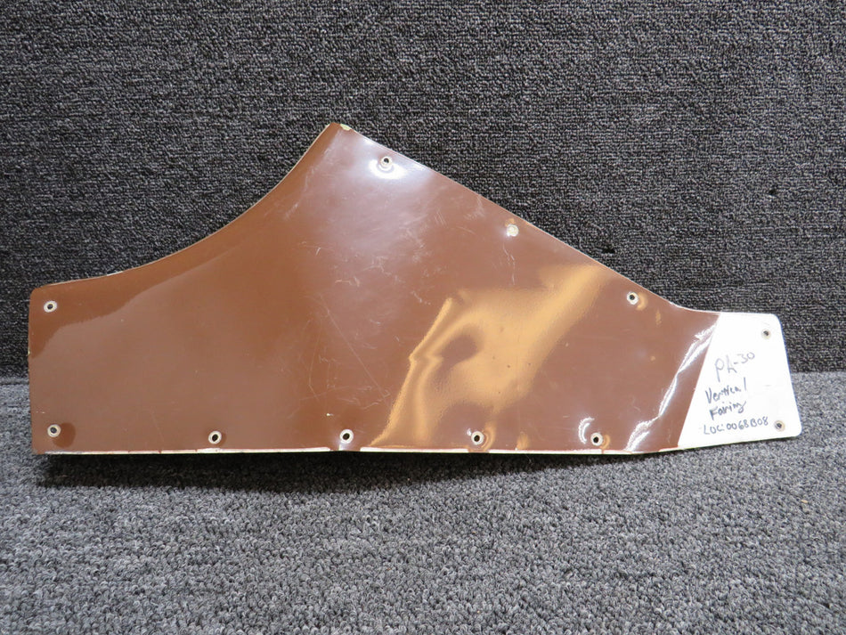 23445-000 Piper PA-30 Vertical Fin Fairing (Colored) (Bent)