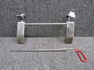 35-415312-4 Beechcraft B95A Window Handle Latch Assembly with Pin RH