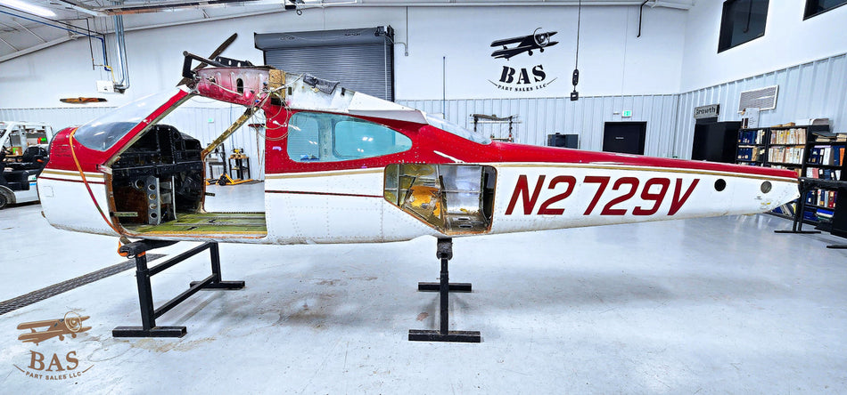 Cessna 177RG Fuselage with Data Tag, Bill of Sale, and Logs
