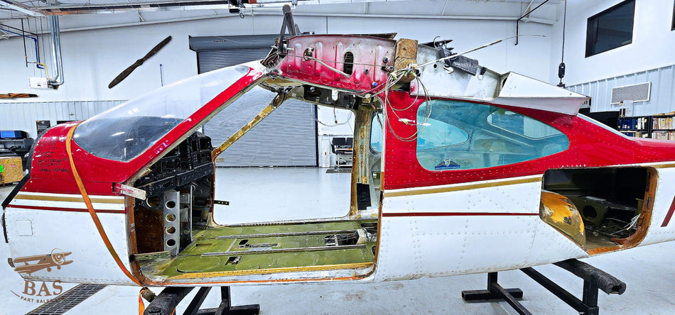 Cessna 177RG Fuselage with Data Tag, Bill of Sale, and Logs