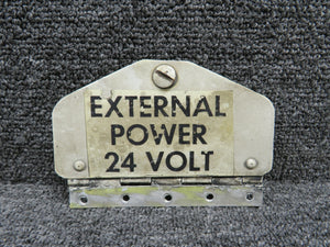 95-360012-23 Beechcraft 58 External Power Receptacle Door Assembly