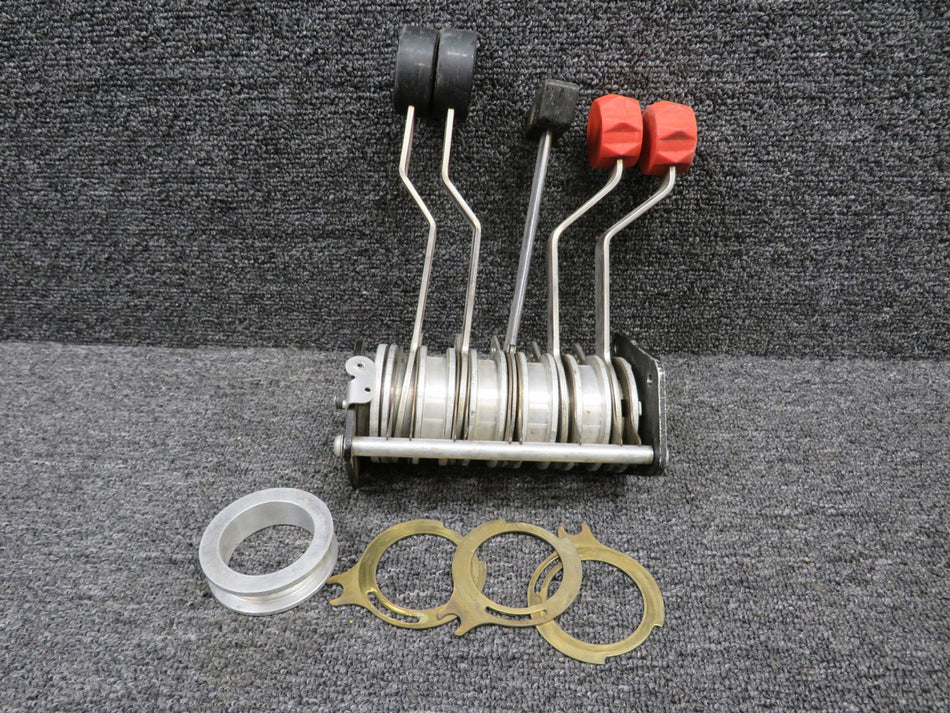 1560205-1 Cessna 337B Engine Control Quadrant Assembly (Incomplete)