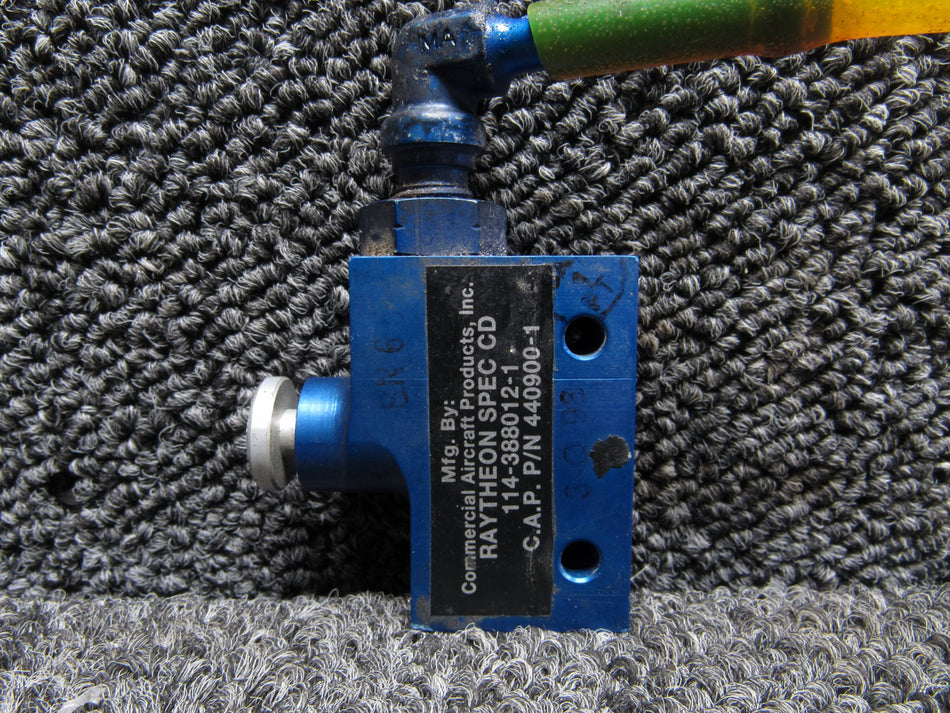 114-388012-1 Raytheon Manual Bleed Valve