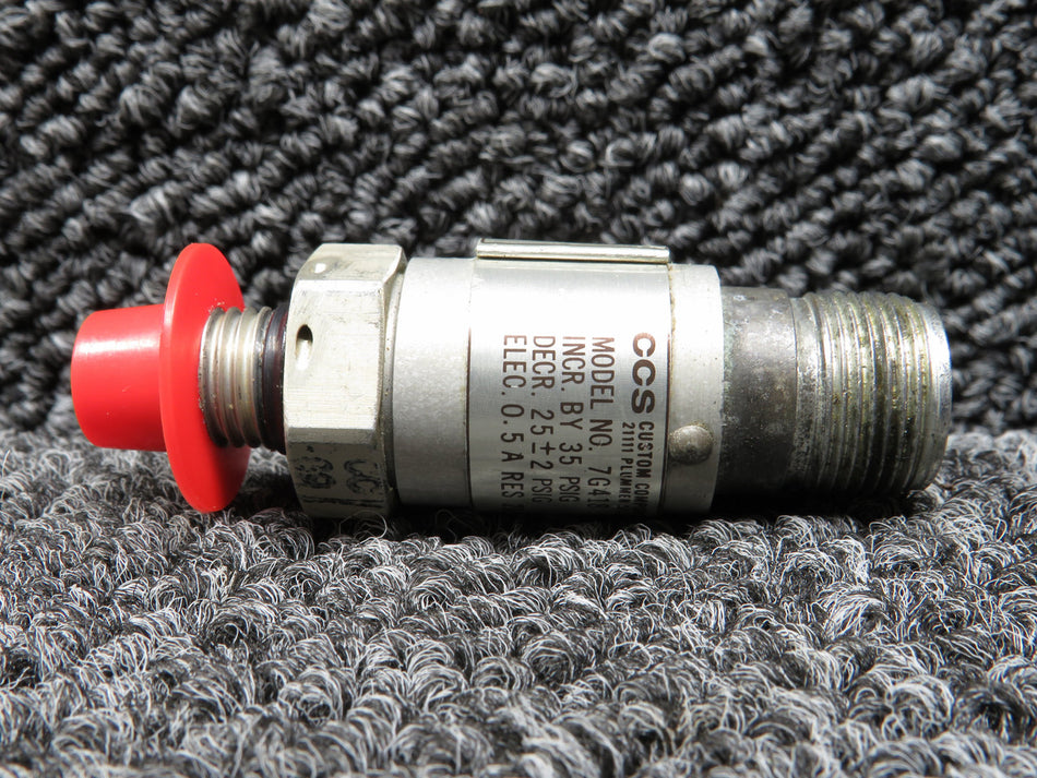7G418 CCS Oil Pressure Switch Assembly (0.5A) (28.5VDC)