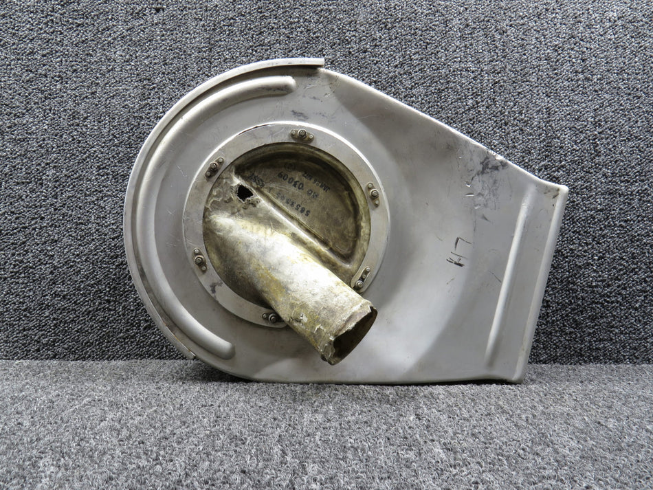 5655304-17 Cessna 340 Air Filter Canister Assembly (Cracked Air Inlet)