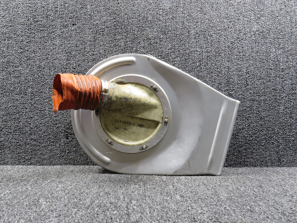 5655304-17 Cessna 414 Air Filter Canister Assembly (Less Door)