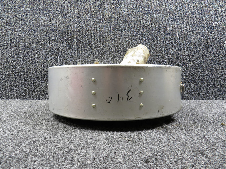 5655304-17 Cessna 340 Air Filter Canister Assembly (Busted Air Inlet Tube)