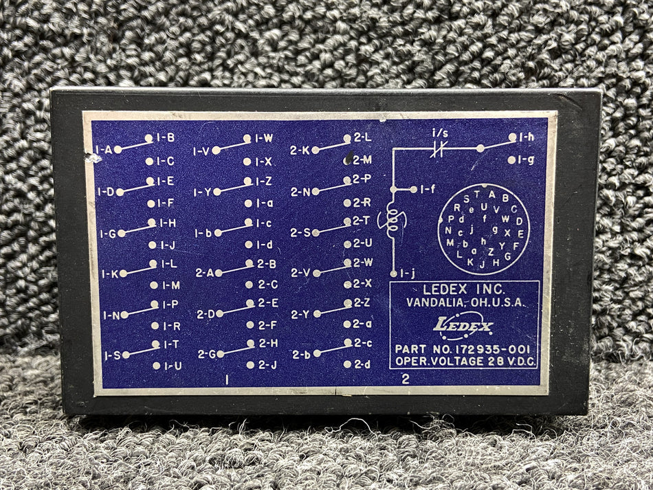 172935-001 Ledex Audio Switching Relay Unit (28V, No Connectors)