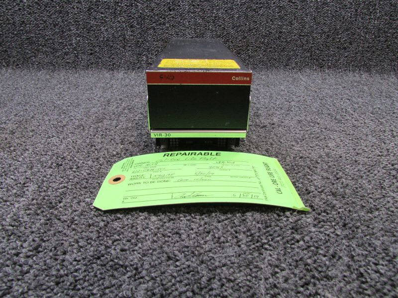622-0876-001 Collins VIR-30A VOR, LOC, GS, MB Receiver (Core with Tag) (C20)