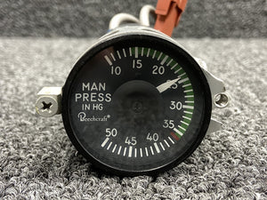 6411 United Instruments Manifold Pressure Indicator with Clamp (Code: D.35)