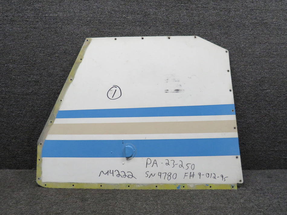 30502-001 Piper PA23-250 Forward Section Rear Fuselage Skin Assembly RH (Crack)