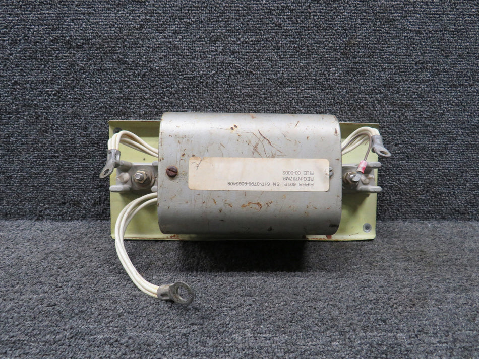640098-001 Piper Aerostar 601P Battery Relay Assembly (Rusted Cover)