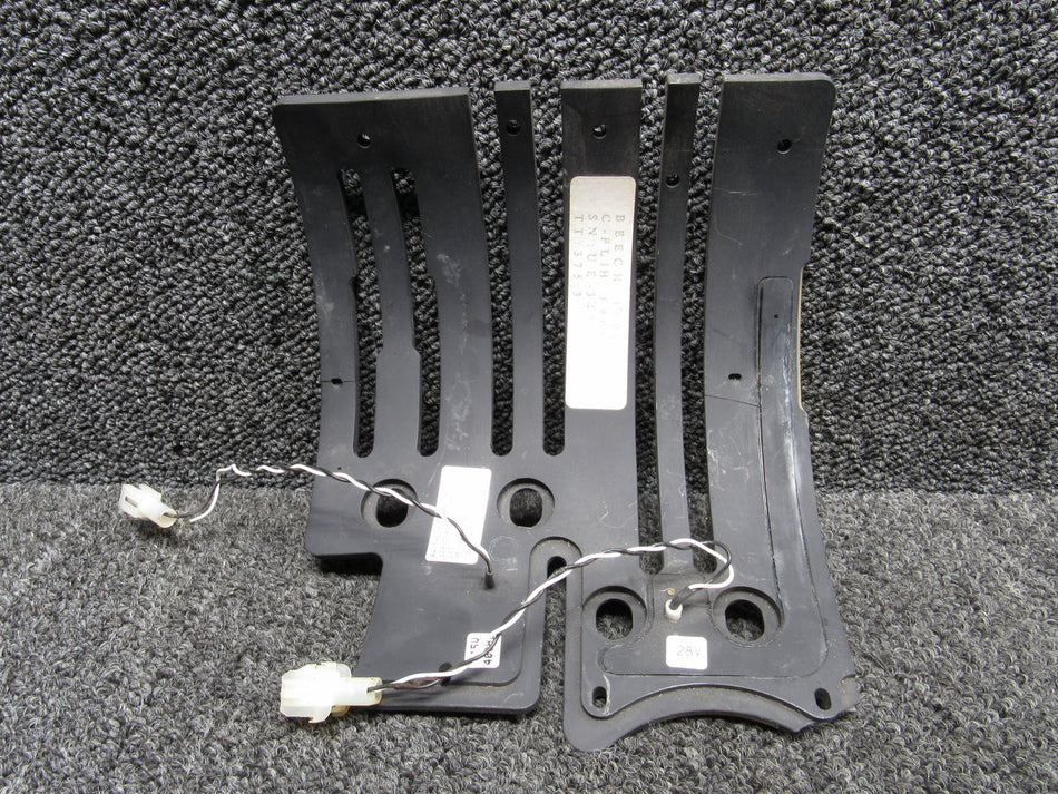 129-384019-3 Raytheon Electroluminescent Upper Pedestal Panel (Damaged)