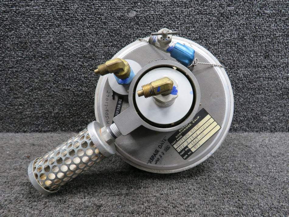 4663-00 Dukes Inc Outflow Valve Assembly