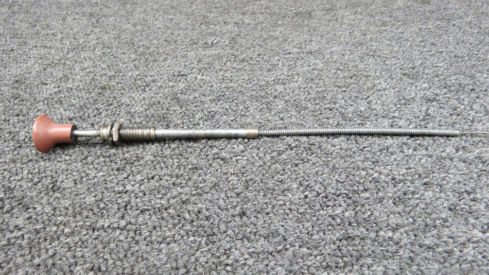 S1239-54 Cessna 177RG Fuel Drain Control Cable Assembly (Length: 11”)