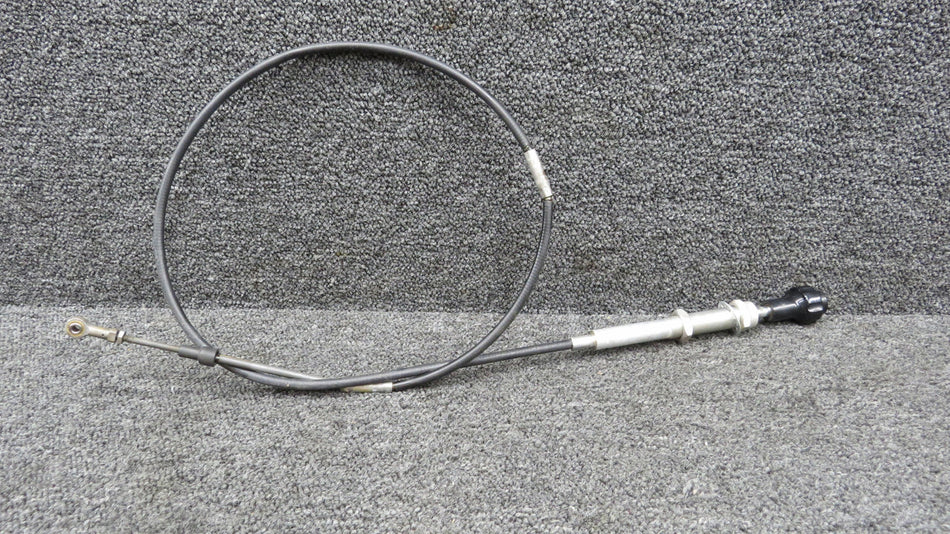 C299506-0105 Cessna 177RG Propeller Control Cable Assembly (Length: 55.75”)