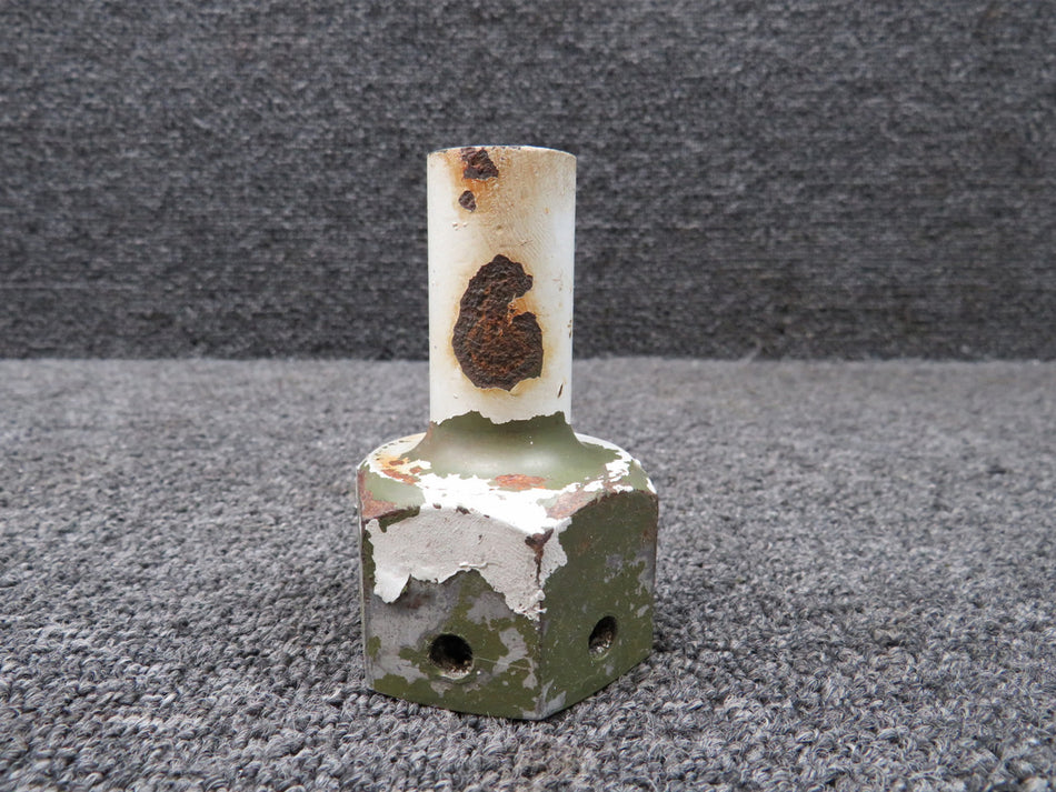 0441130-1 Cessna 172A Main Gear Wheel Fairing Nut (Steel) (Rusted) (L: 3.0625”)